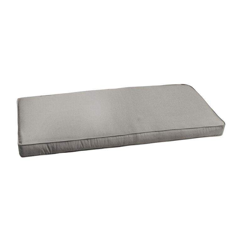 Latitude Run Indoor Outdoor Grey Corded Bench Cushion Reviews